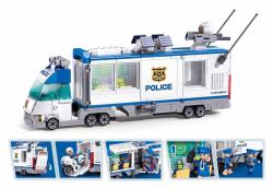 Sluban Metropolis Zásahová jednotka Policie 510 dílků + 4 figurky (stavebnice)