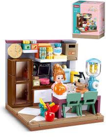 Sluban Mini Handcraft Kuchyň 178 dílků + 1 figurka (stavebnice)