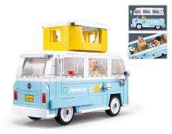 Sluban Model Bricks Auto obytný vůz TS-2 265 dílků + figurka (stavebnice)