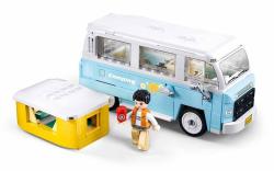 Sluban Model Bricks Auto obytný vůz TS-2 265 dílků + figurka (stavebnice)