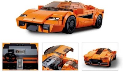 Sluban Model Bricks Sportovní vůz 2020 264 dílků + 1 figurka (stavebnice)