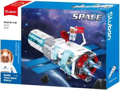Sluban Space Přípojný modul Dream 15 292 dílků + 3 figurky (stavebnice) Sluban Space Přípojný modul Dream 15 292 dílků + 3 figurky (stavebnice)