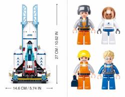 Sluban Space Vesmírné středisko 424 dílků + 4 figurky (stavebnice)