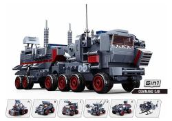 Sluban Space War Útočný vůz 98 dílků + 1 figurka 6v1 (stavebnice)