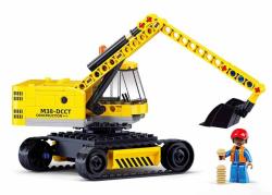 Sluban Town Pásový bagr rypadlo 152 dílků + figurka (stavebnice)