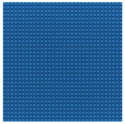 Sluban Základní deska modrá 25x25cm podložka na stavění pro stavebnice