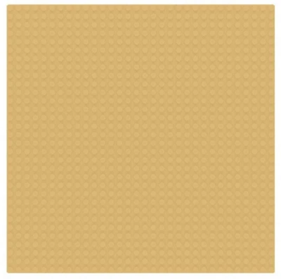 Sluban Základní deska písková 25x25cm podložka na stavění pro stavebnice