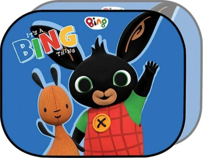 Slnečná clona králik Bing baby tienidlo set 2 ks na sklo do auta