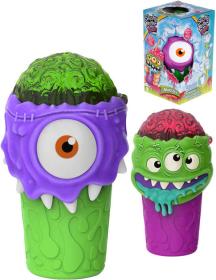 Slushy Monster výroba ledové tříště dětský shaker 2 druhy plast v krabici Slushy Monster výroba ledové tříště dětský shaker 2 druhy plast v krabici