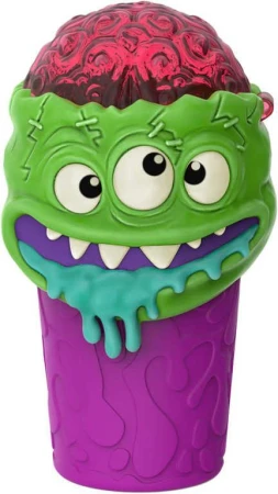 Slushy Monster výroba ledové tříště dětský shaker 2 druhy plast v krabici