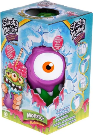 Slushy Monster výroba ledové tříště dětský shaker 2 druhy plast v krabici