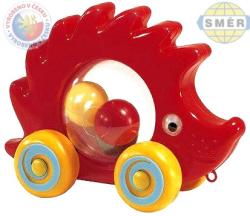 Směr SMĚR Ježek baby tahací s míčky na kolečkách plast