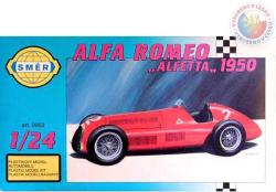 Směr SMĚR Model auto Alfa Romeo 1947 1:24 (stavebnice auta)