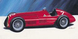 Směr SMĚR Model auto Alfa Romeo 1947 1:24 (stavebnice auta)