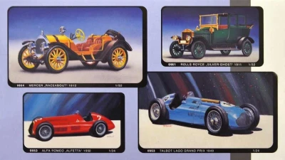 Směr Model auto Packard Landaulet 1912 1:32 (stavebnice auta)