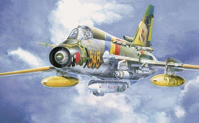 Směr Model bojové letadlo Suchoj SU-17/22 M4 (stavebnice letadla)