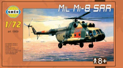 Směr Model helikoptéra Mil Mi-8 SAR 1:72 stavebnice vrtulníku 101 dílků Směr Model helikoptéra Mil Mi-8 SAR 1:72 stavebnice vrtulníku 101 dílků