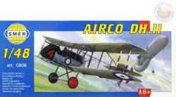 Směr SMĚR Model letadlo Airco DH II 1:48 (stavebnice letadla) Směr SMĚR Model letadlo Airco DH II 1:48 (stavebnice letadla)