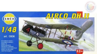 Směr Model letadlo Airco DH II 1:48 (stavebnice letadla) Směr Model letadlo Airco DH II 1:48 (stavebnice letadla)