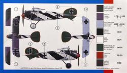 Směr SMĚR Model letadlo Albatros D.V 1:72 (stavebnice letadla)