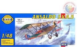 Směr SMĚR Model letadlo Ansaldo SVA 5 1:48 (stavebnice letadla)