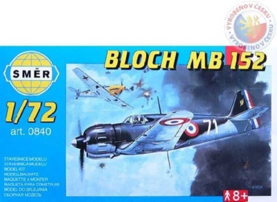 Směr Model letadlo Bloch MB 152 1:72 (stavebnice letadla) Směr Model letadlo Bloch MB 152 1:72 (stavebnice letadla)