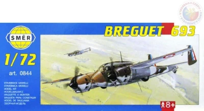 Směr Model letadlo Breguet 693 1:72 (stavebnice letadla) Směr Model letadlo Breguet 693 1:72 (stavebnice letadla)