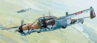 Směr Model letadlo Breguet 693 1:72 (stavebnice letadla)