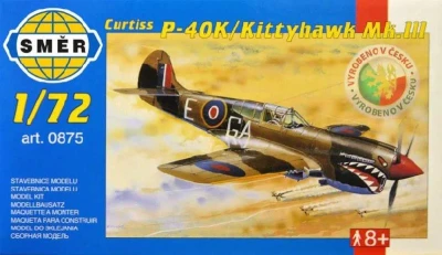 Směr Model letadlo Curtiss P 40 K 1:72 (stavebnice letadla) Směr Model letadlo Curtiss P 40 K 1:72 (stavebnice letadla)