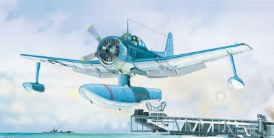 Směr Model letadlo Curtiss SC1 Seahawk 1:72 (stavebnice letadla)