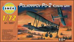 Směr SMĚR Model letadlo dvouplošník Polikarpov Po-2 Korean War 1:72 (stavebnice letadla)