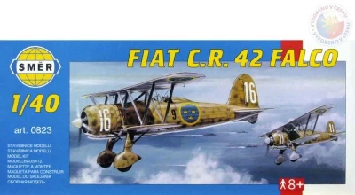 Směr Model letadlo Fiat CR 42 1:40 (stavebnice letadla) Směr Model letadlo Fiat CR 42 1:40 (stavebnice letadla)
