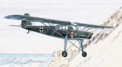 Směr SMĚR Model letadlo Fieseler Fi156 Storch 1:72 (stavebnice letadla)