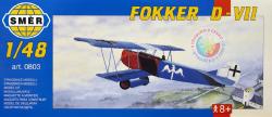 Směr SMĚR Model letadlo Fokker D-VII 1:48 (stavebnice letadla)