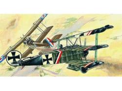 Směr SMĚR Model letadlo Fokker Dr.I 1:72 (stavebnice letadla)