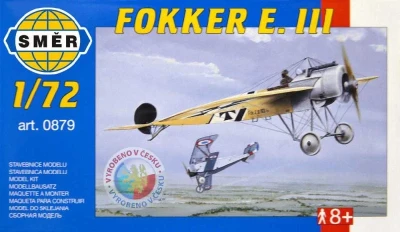 Směr SMĚR Model letadlo Fokker E.III 1:72 (stavebnice letadla) Směr SMĚR Model letadlo Fokker E.III 1:72 (stavebnice letadla)