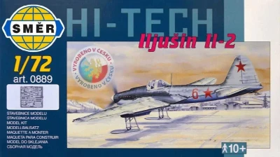 Směr Model letadlo Iljušin IL -2 HI Te 1:72 (stavebnice letadla) Směr Model letadlo Iljušin IL -2 HI Te 1:72 (stavebnice letadla)