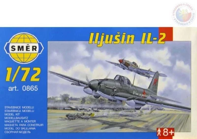 Směr Model letadlo Iljušin IL2 1:72 (stavebnice letadla) Směr Model letadlo Iljušin IL2 1:72 (stavebnice letadla)