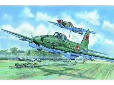 Směr Model letadlo Iljušin IL2 1:72 (stavebnice letadla)