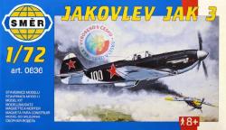 Směr SMĚR Model letadlo Jakovlev Jak 3 1:72 (stavebnice letadla)