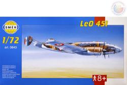 Směr SMĚR Model letadlo Leo 451 1:72 (stavebnice letadla)