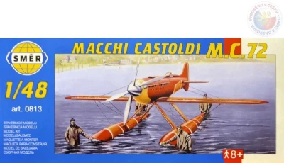 Směr Model letadlo Macchi M.C. 72 1:48 (stavebnice letadla) Směr Model letadlo Macchi M.C. 72 1:48 (stavebnice letadla)