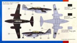 Směr SMĚR Model letadlo Messerschmitt Me 262 1:72 (stavebnice letadla)