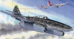 Směr SMĚR Model letadlo Messerschmitt Me 262A 1:72 (stavebnice letadla)
