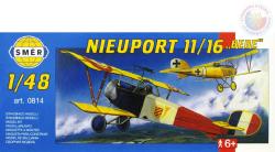 Směr SMĚR Model letadlo Nieuport 11/16 1:48 (stavebnice letadla) Směr SMĚR Model letadlo Nieuport 11/16 1:48 (stavebnice letadla)