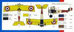 Směr SMĚR Model letadlo Nieuport 11/16 1:48 (stavebnice letadla)