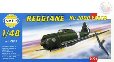 Směr Model letadlo Reggiane RE2000 Falco 1:48 (stavebnice letadla) Směr Model letadlo Reggiane RE2000 Falco 1:48 (stavebnice letadla)
