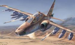 Směr SMĚR Model letadlo Suchoj SU-25 UB/UBK plastová stavebnice letadla 1:48