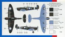 Směr SMĚR Model letadlo Supermarine Spitfire 1:72 (stavebnice letadla)