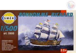 Směr SMĚR Model loď Bonhomme Richard 1:500 (stavebnice lodě)